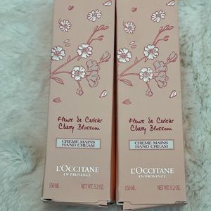 L’Occitane cherry blossom body lotion bundle